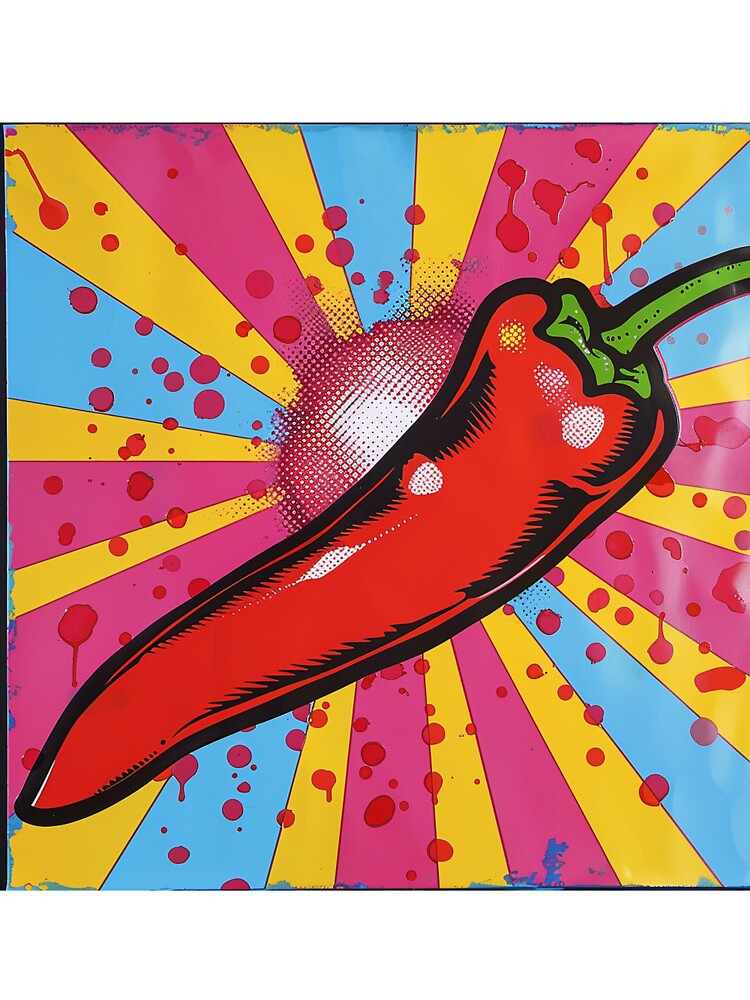 Chilli Pop Art 2 by AstroRisq