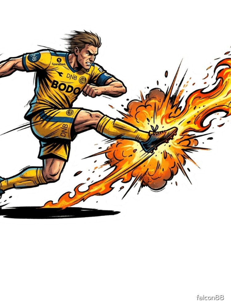 BODO Fire Goal Football Sticker by Imaginarium of Chaos falcon88