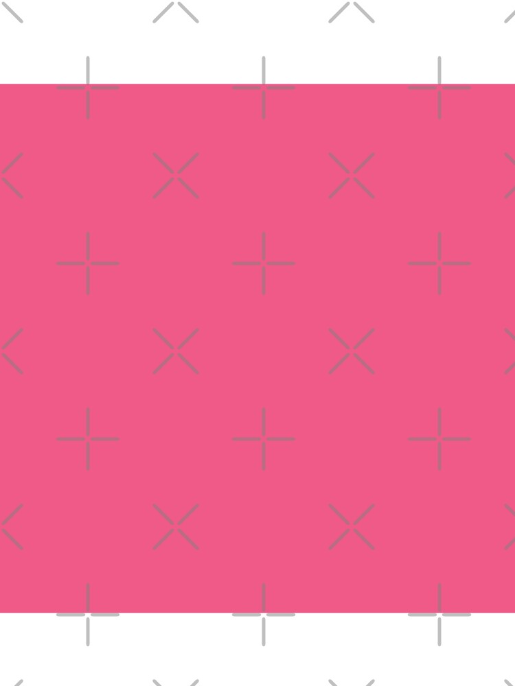 Plain Solid Color Pink Magenta Rose Pink (M80 Y20) by mimihuang creations