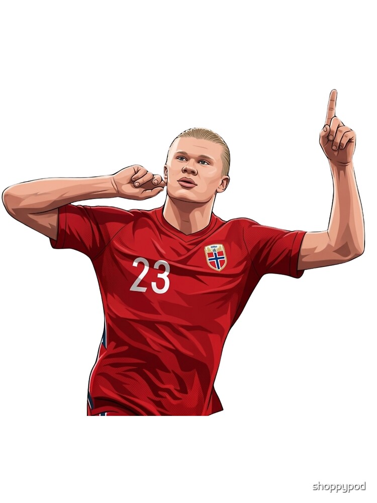 Red Jersey Football Celebration Sports Art by shoppypod
