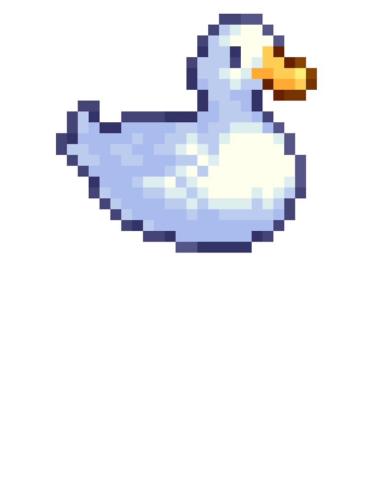 pixel duck by PixelArtiste