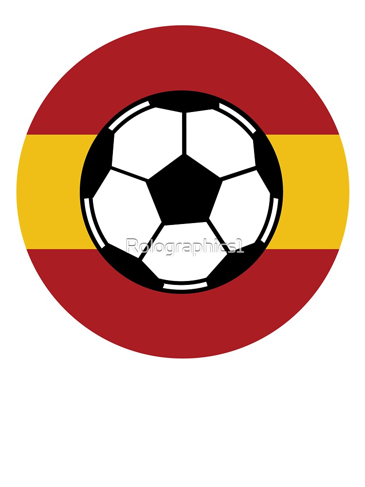 Spain Football Soccer Colors World Cup North America by Rolographics1