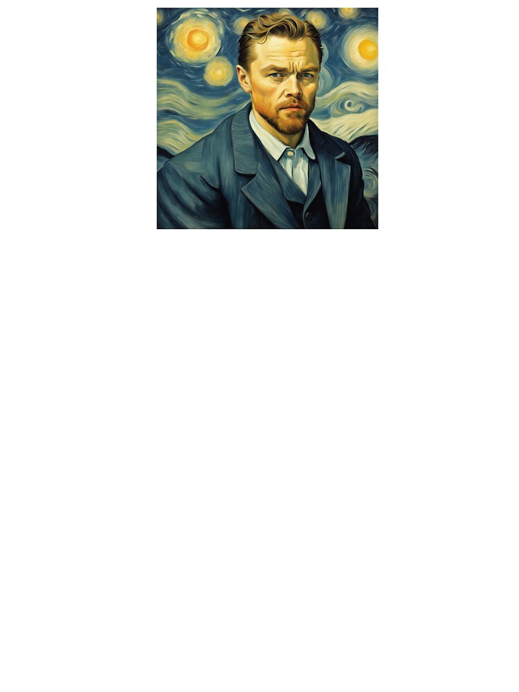 Van Gogh portrait Leonardo DiCaprio by Lapidar
