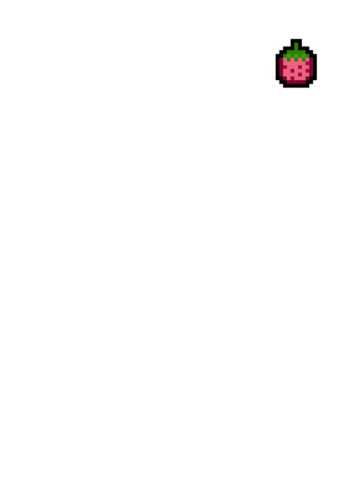 Spring strawberry pixel art by Pixel-Delights