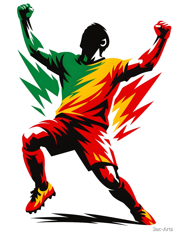 Portugal Soccer Fan T-Shirt | Red Green Football Pride Tee | Portuguese Fan Gift 2026 by 3ac-Arts