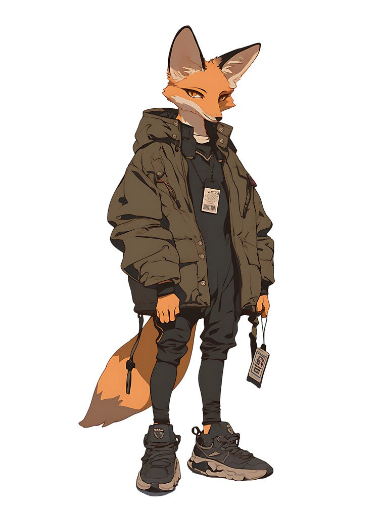 Streetwear Urban Fox by bapupa