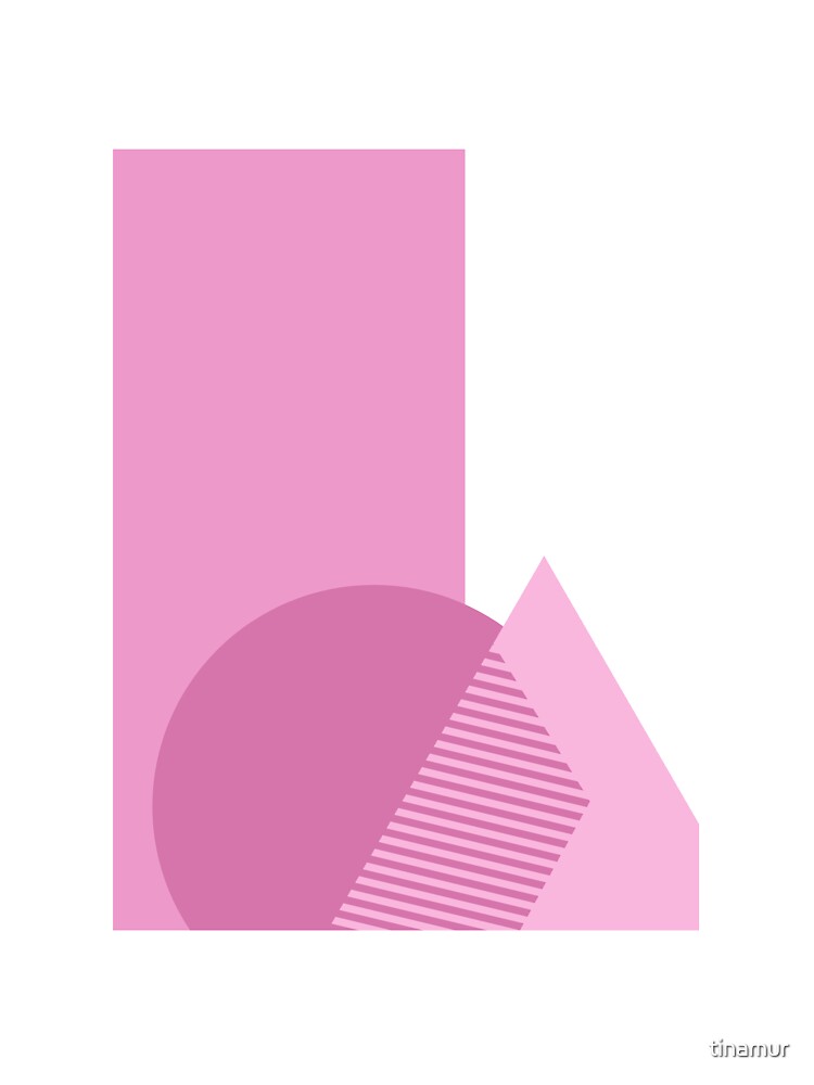 Pink Basic Shapes by tinamur