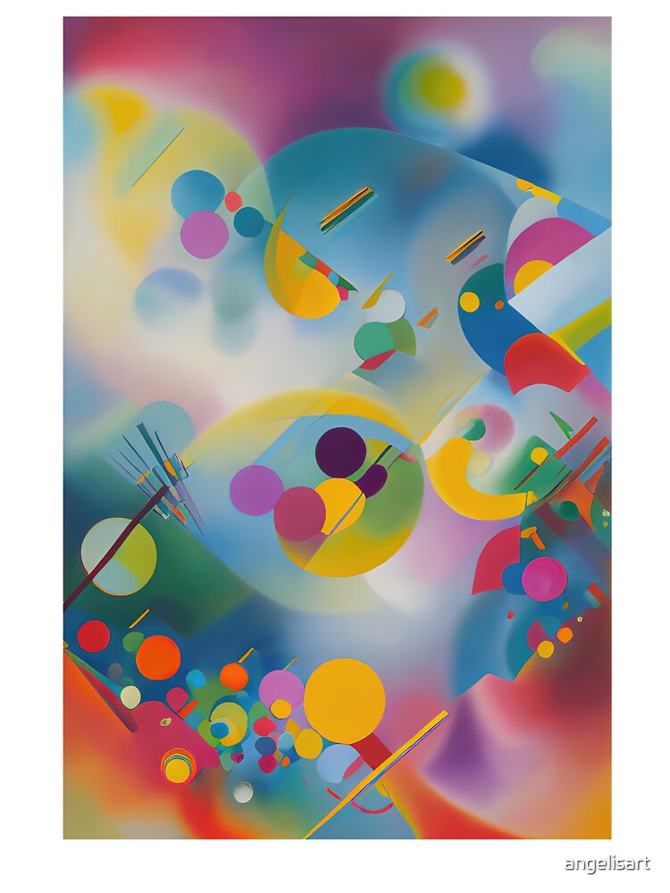 Modern abstract Art No1 by angelisart