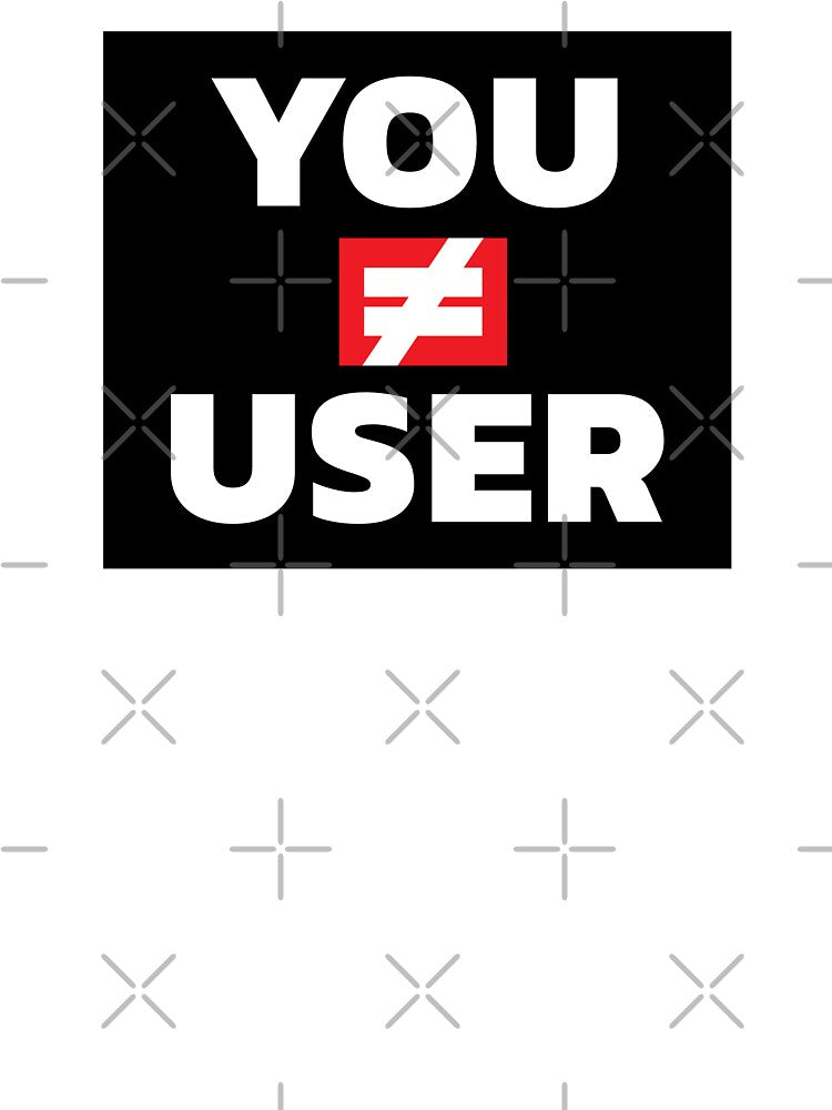 You Are Not The User UX/UI Designer by knapst