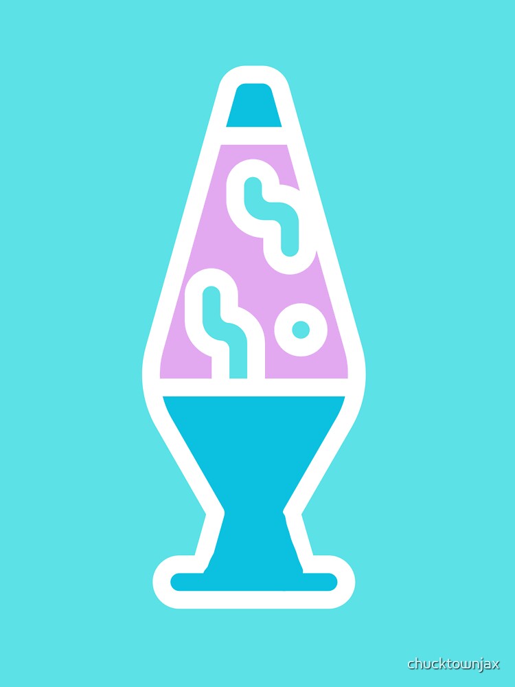 Lava Lamp 90's Colors Design by chucktownjax