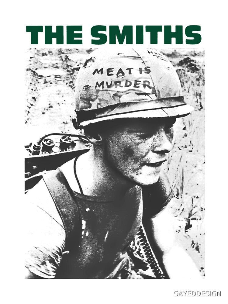 The Smiths Meat Is Murder Punk Rock Morissey Unisex by SAYEDDESIGN