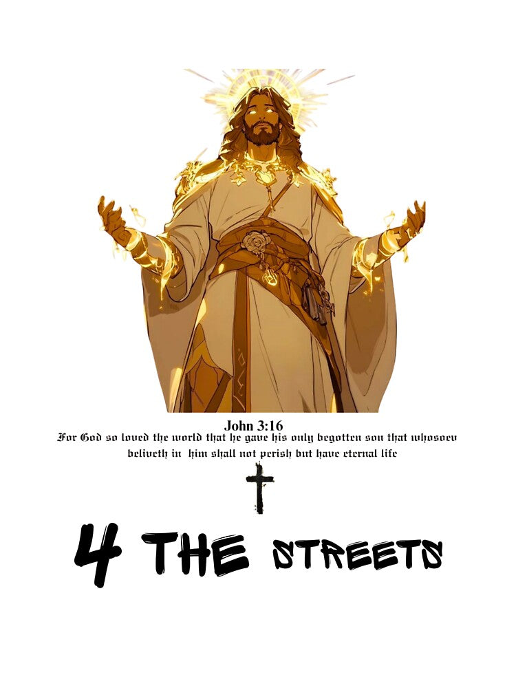 Graphic christian street design by 4 THE STREETS SHOP