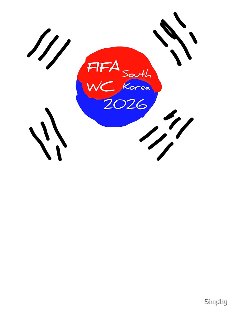 South Korea FIFA WC 2026 by Simplty