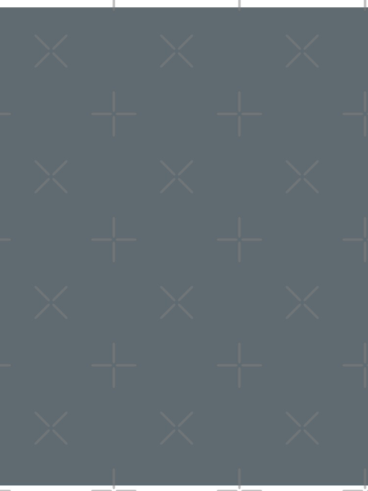 Plain Solid Color Chic Medium Grey Cool Gray Teal Gray Teal Grey by mimihuang creations