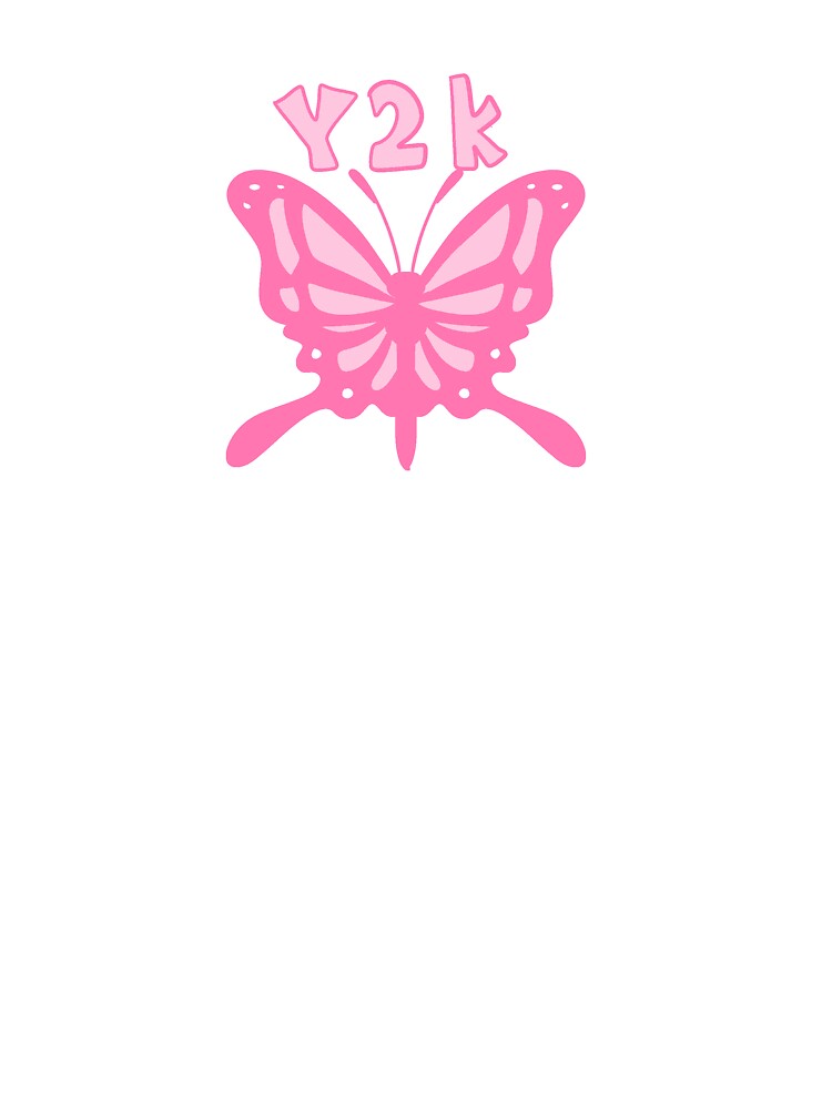 Pink Y2K Butterfly by gross-girl99