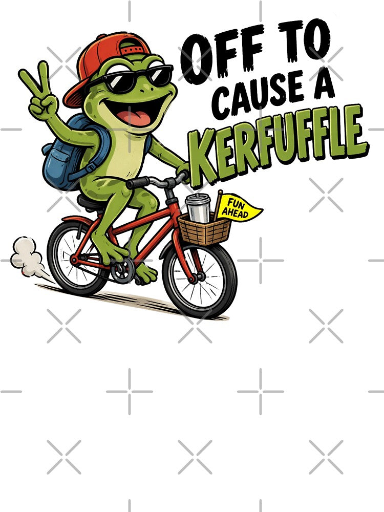Off to Cause a Kerfuffle by Myra365Art