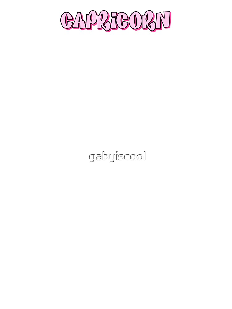 Capricorn Y2k pink by gabyiscool by gabyiscool