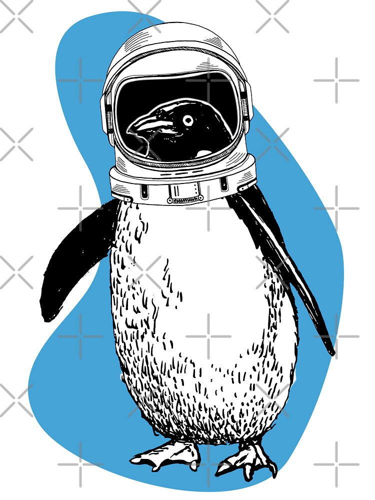 astronaut-penguin by MangaCortaTees