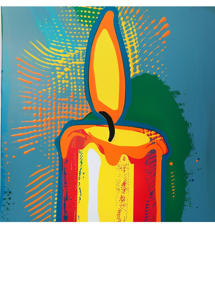 Candle Pop Art 13 by AstroRisq