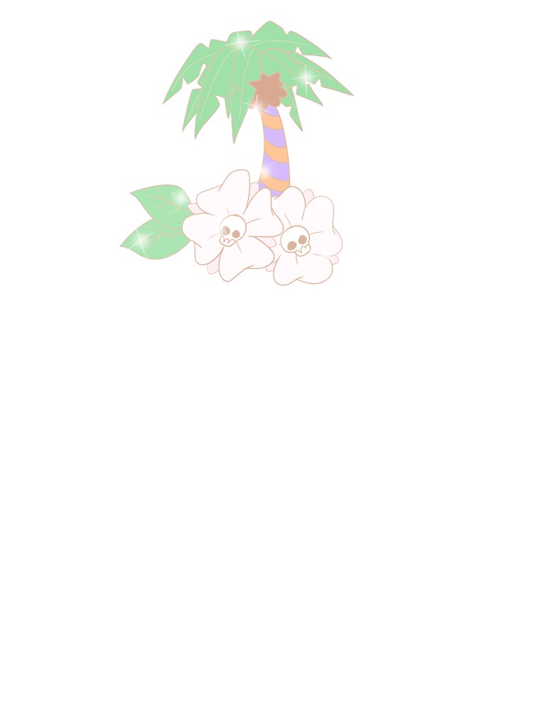 Swirly Palm Trees ? (purple and orange) by gross-girl99