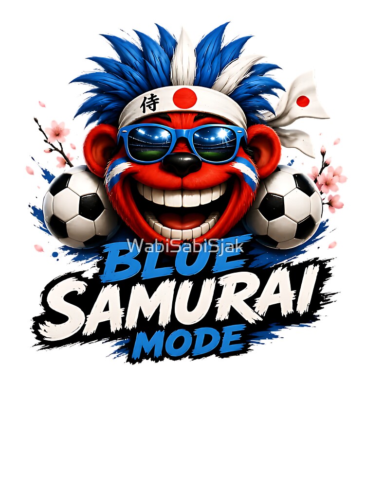 Blue Samurai Mode – Japan World Cup 2026 Fans by WabiSabiSjak