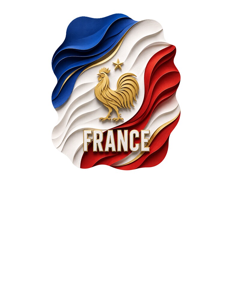 France Football Fan Design | French Soccer Supporter Gift | World Cup Fan Style by Adham2001
