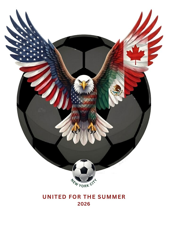United for the Summer 2026 Tri-Nation Soccer Eagle by laughingshirts