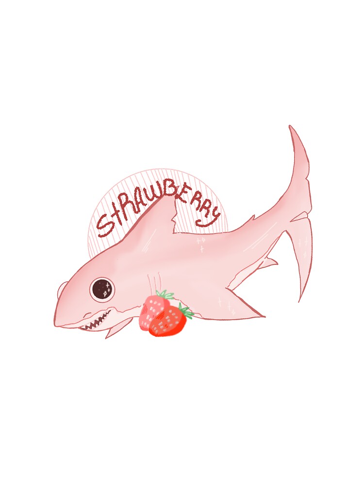 strawberry shark!! by Markittenstore