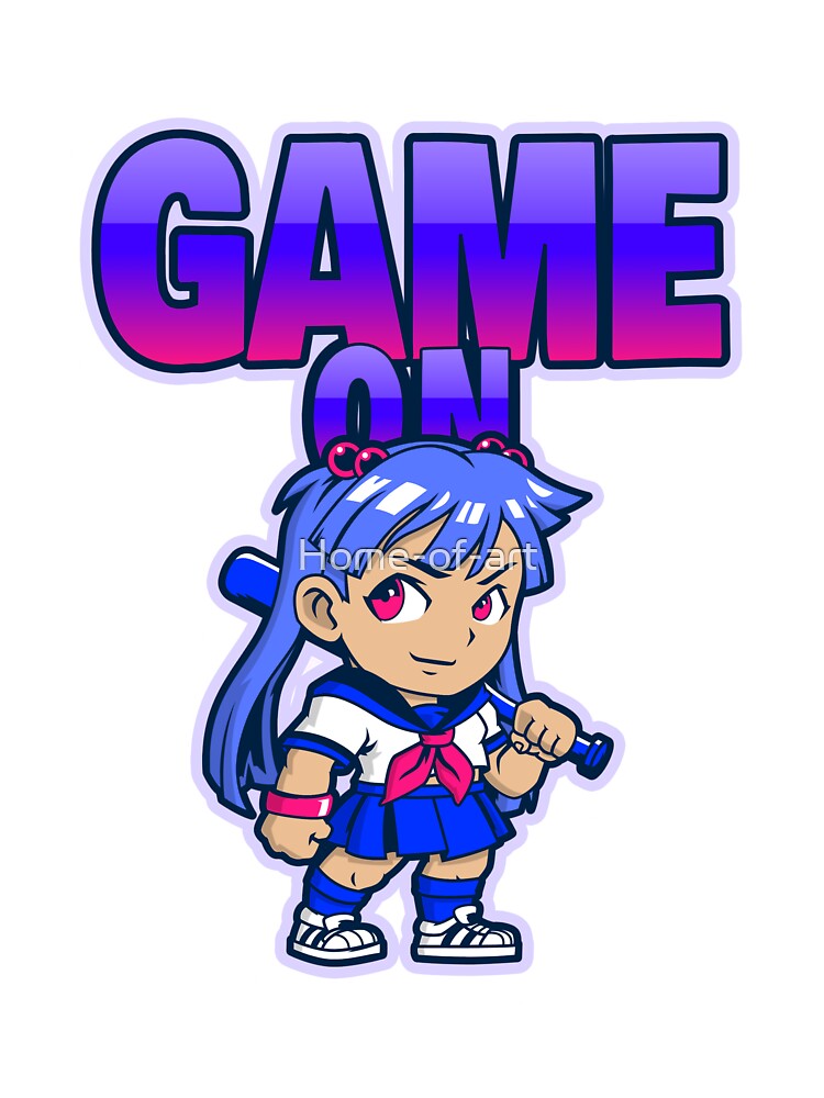 Game on chibi by Home-of-art