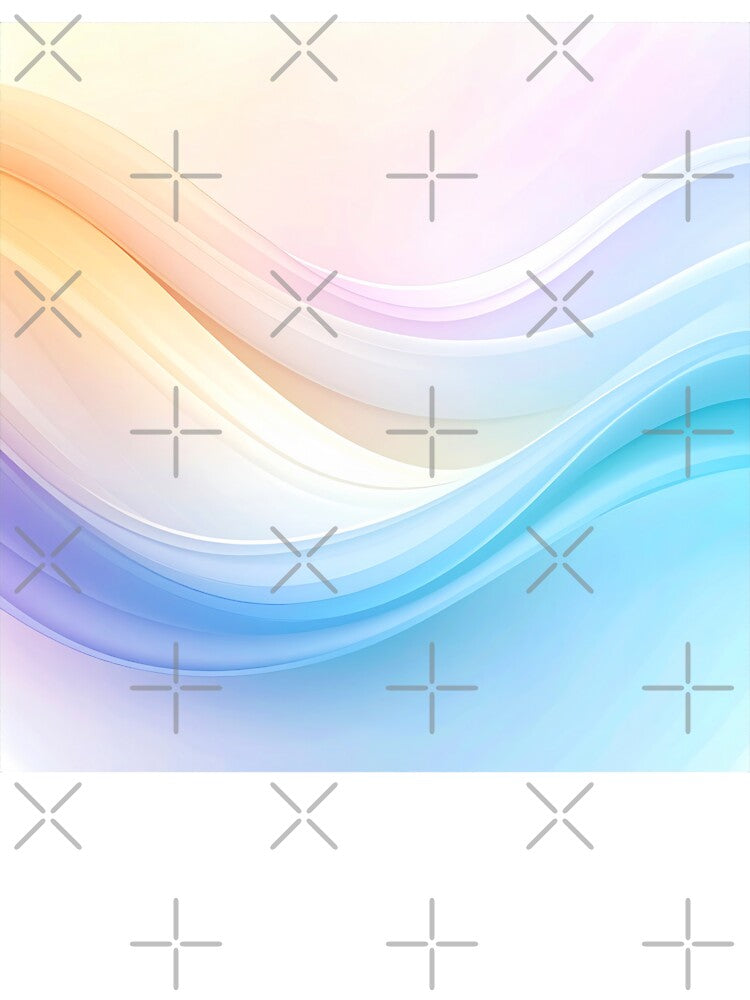 Soft Flowing Waves by ArtFactoryAI