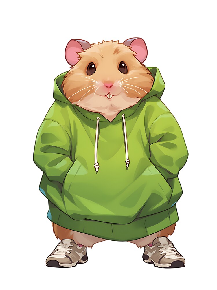 Streetwear Hamster Urban Style by bapupa
