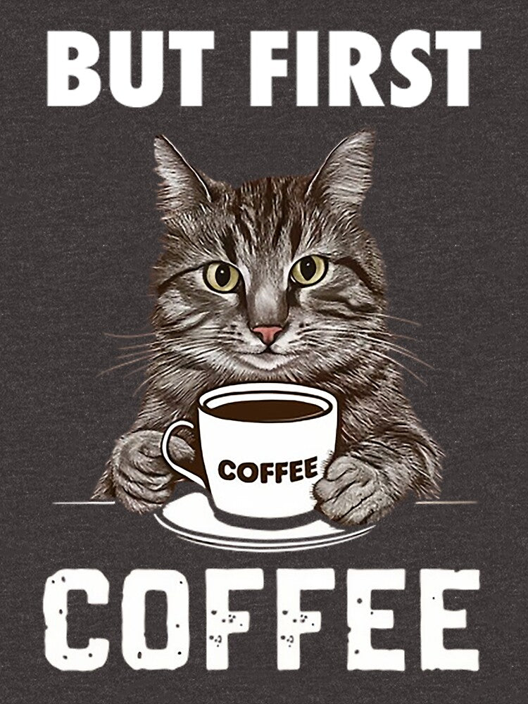 Cat and Coffee by likbatonboot