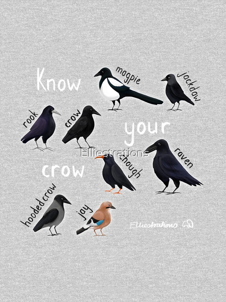 Know your Crow by Elliestrations