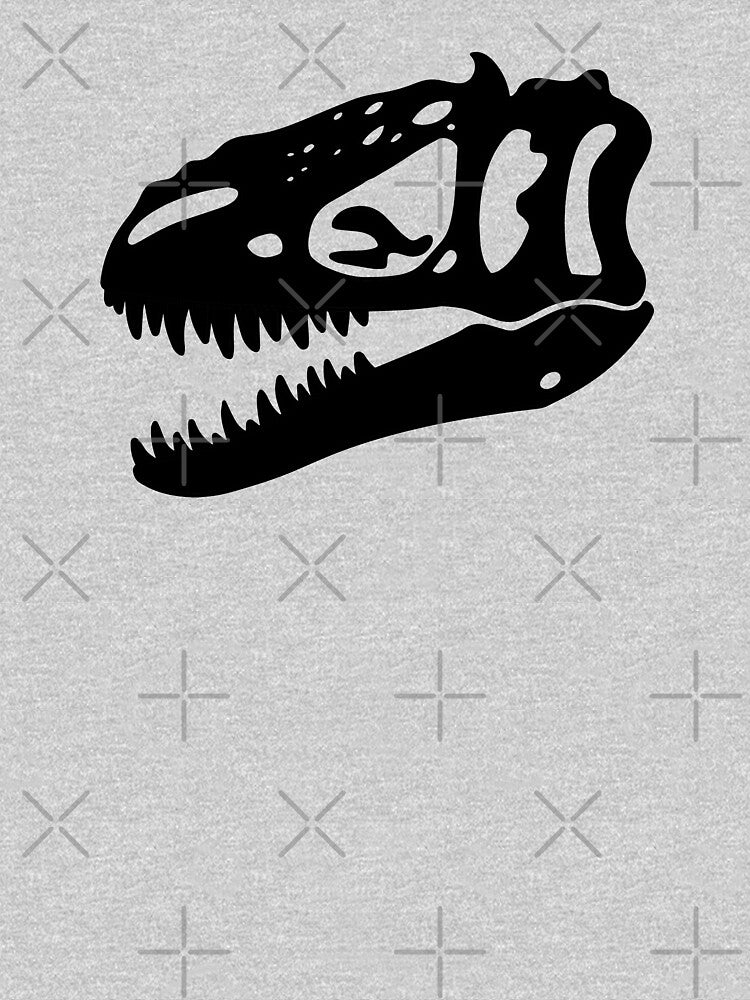 Yutyrannus skull - black by Skeleton Crew