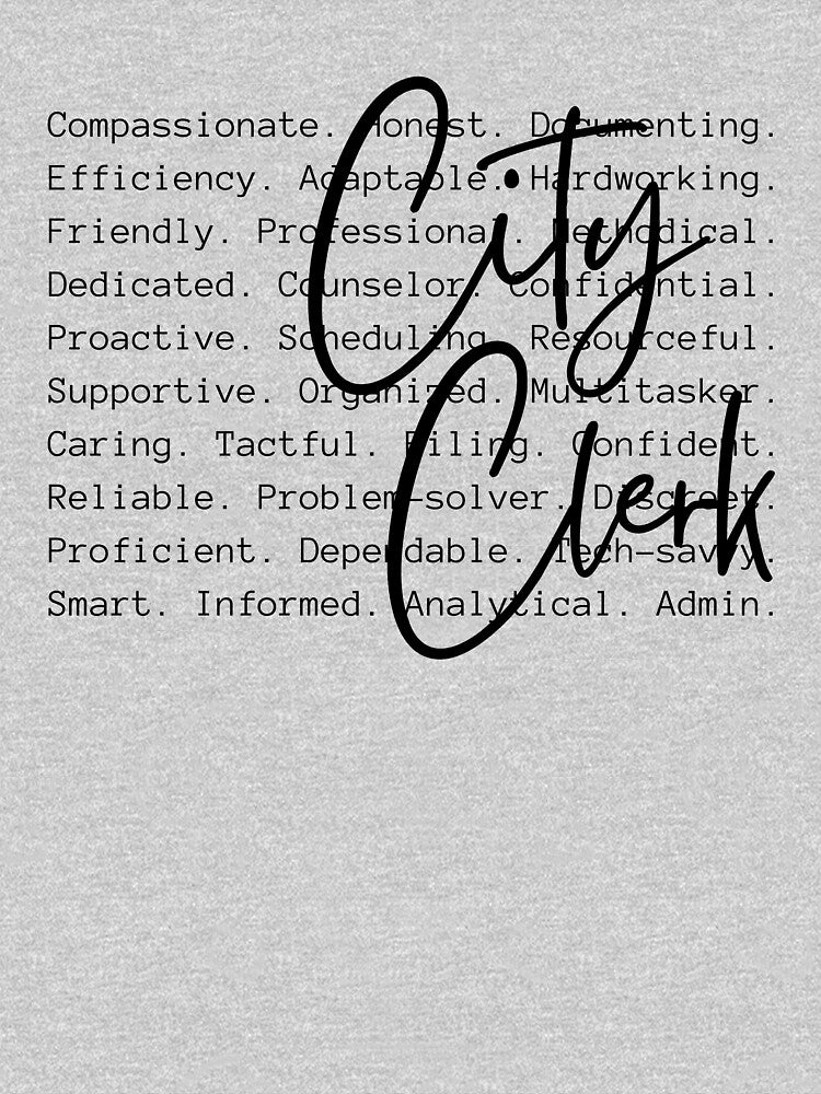 City Clerk in so many words by IIMC