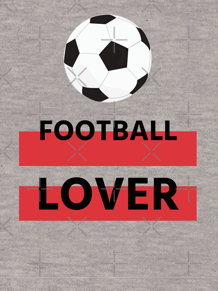 Football lover simple black by oxoxoxo