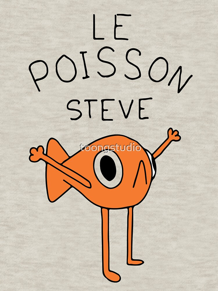 Le Poisson Steve, Funny Meme, Viral Meme Tiktok by toongstudio