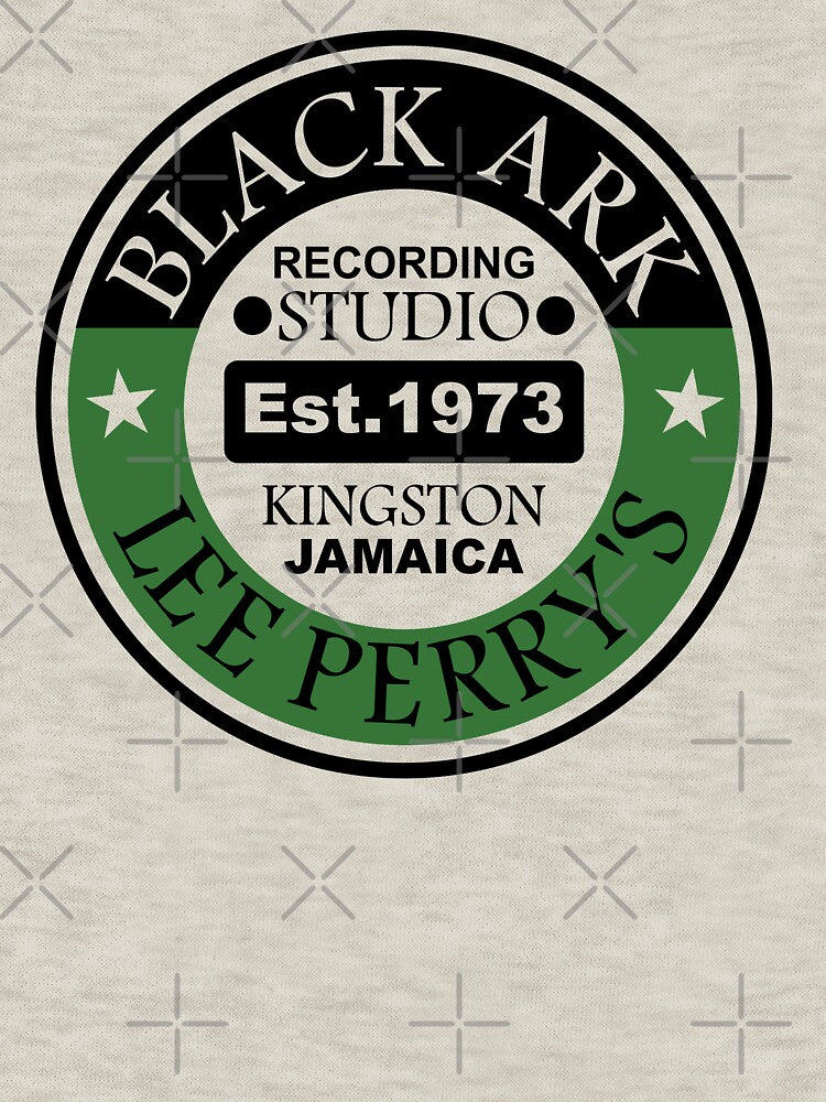 Lee Scratch Perry Black Ark logo - Reggae 45's record collector Jamaica roots dub by sapphiro