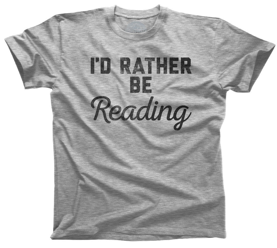 Men's I'd Rather Be Reading T-Shirt