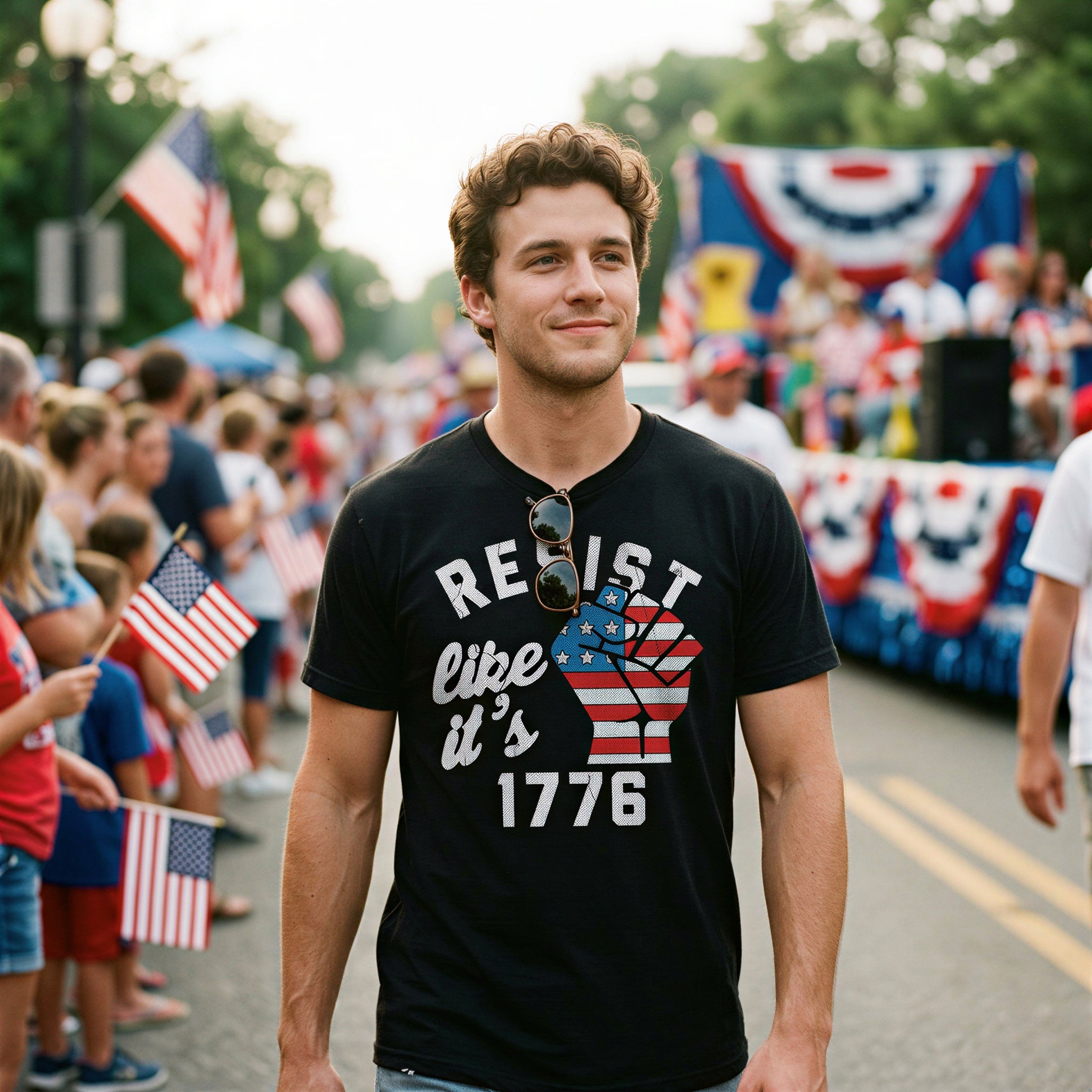 Resist Like Its 1776 Men's T Shirt