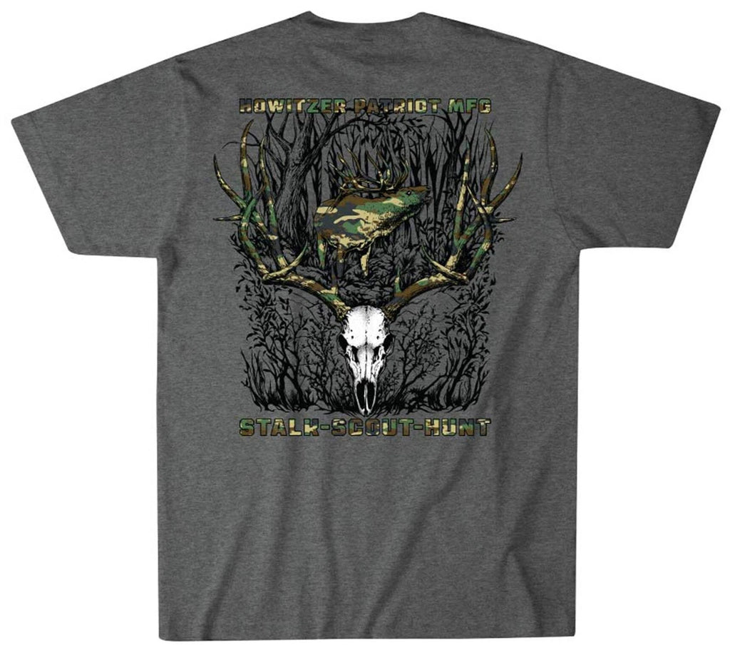 Howitzer Style Men's T-shirt Stalk Military Grunt MFG