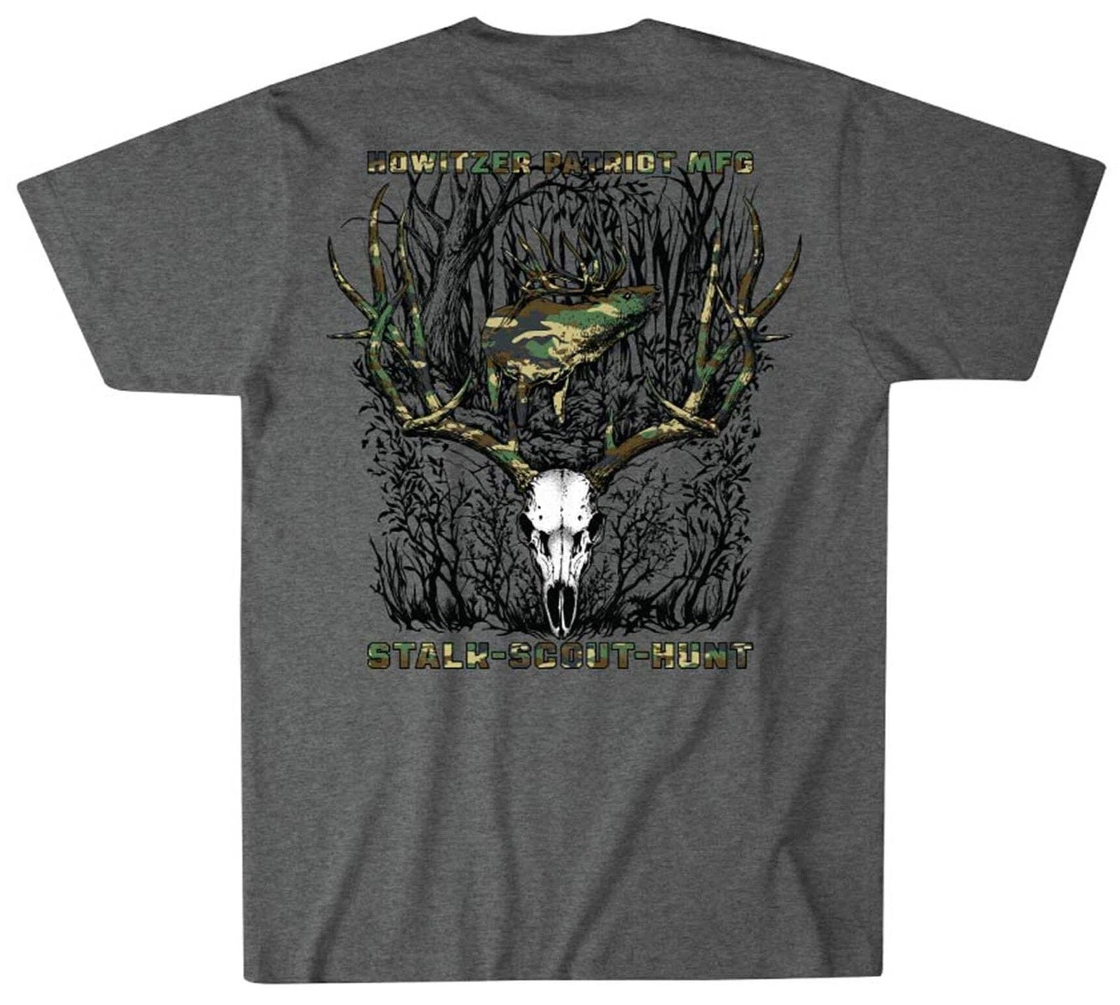 Howitzer Style Men's T-shirt Stalk Military Grunt MFG