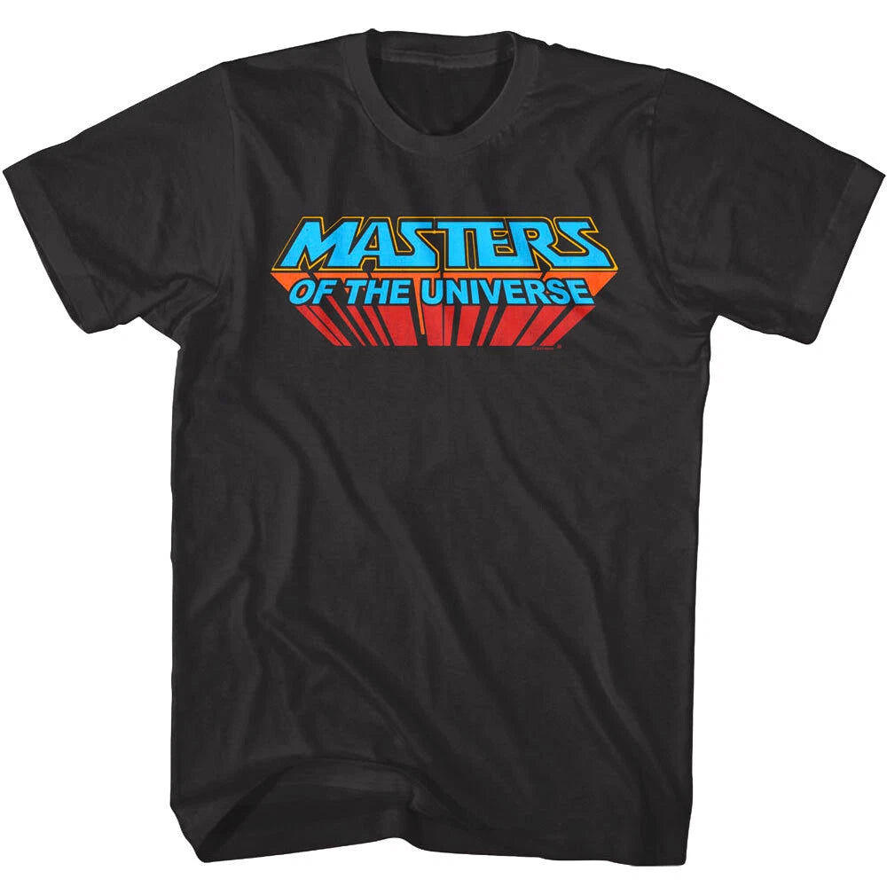 Masters of the Universe Retro Logo Men's T Shirt He-Man 80s Vintage Cartoon
