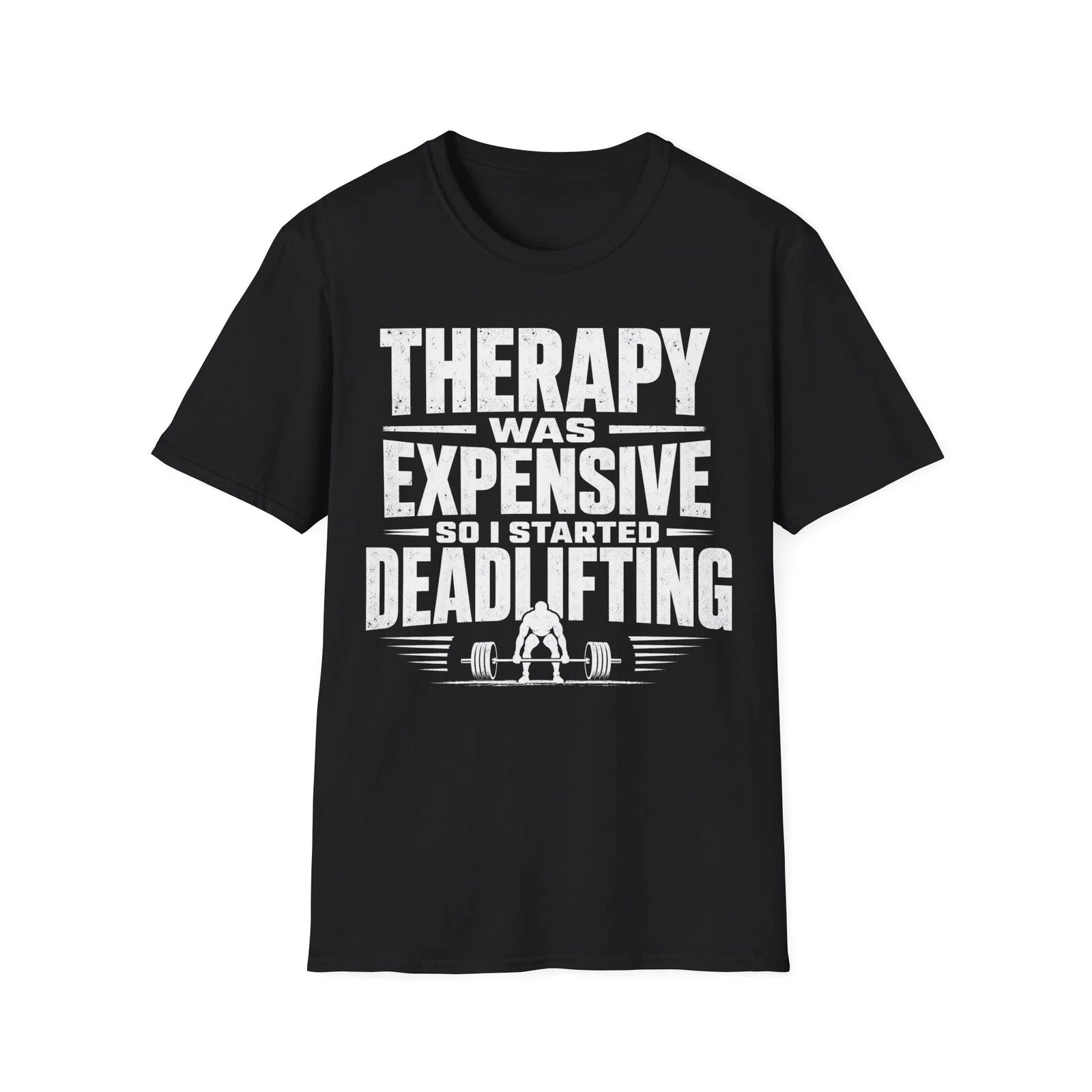 Funny Workout Gym T-Shirt Powerlifting Bodybuilding Activewear Motivational Tee