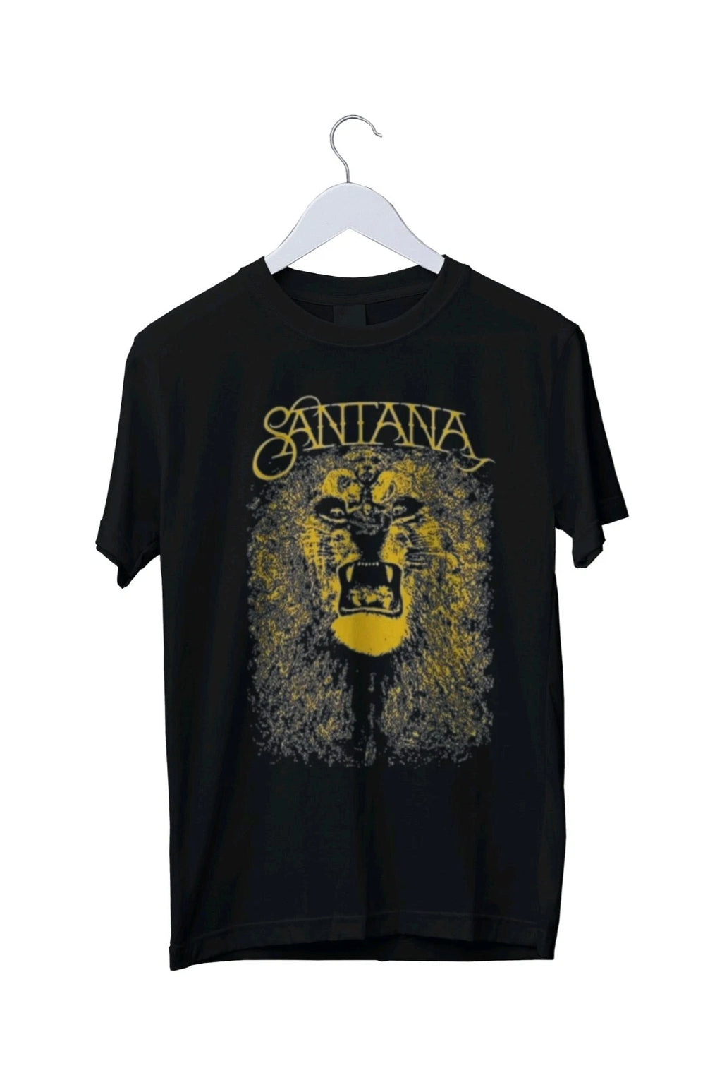 Santana Lion Vintage Graphic Print Mens Unisex T-Shirt S M L XL 2 3 4 XL