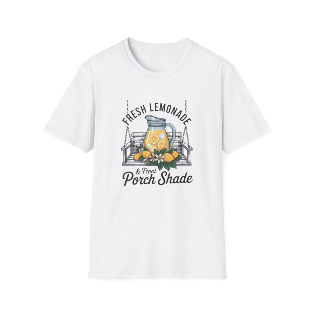 -Fresh Lemonade Front Porch Shade T-Shirt | Porch Shade Summer Drink Design