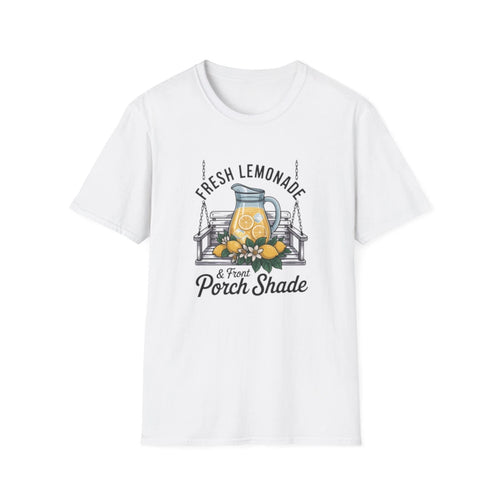 -Fresh Lemonade Front Porch Shade T-Shirt | Porch Shade Summer Drink Design
