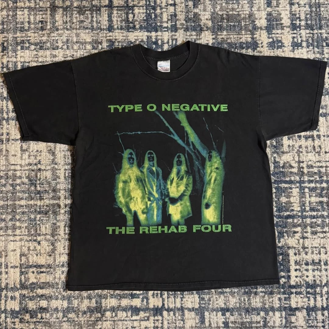 2000 TYPE O NEGATIVE THE REHAB FOUR HALLOWEEN TOUR Vintage T-Shirt Reprint