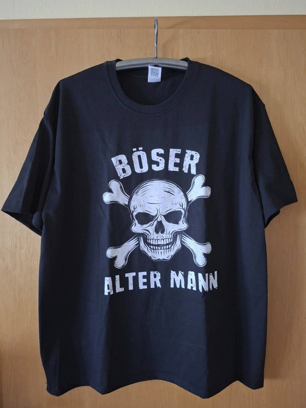 Evil Old Man - Premium T-Shirt, Black, New, Size XL