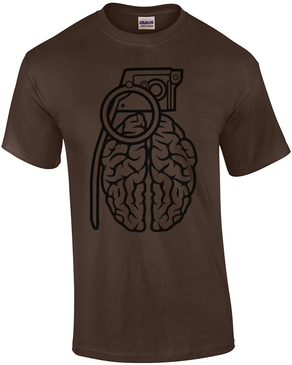 Retro Brain Grenade T-Shirt